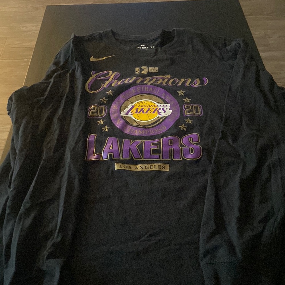 Nike Lakers 2020 Champions Long Sleeve Tee